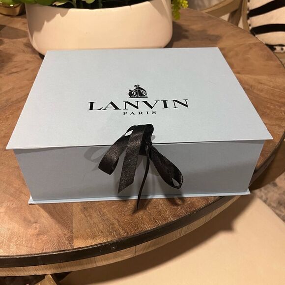 Lanvin  grograin trim heels excellent condition size 9 - Picture 14 of 15